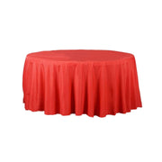 120" Polyester Round Tablecloth Wedding Party Table Linens