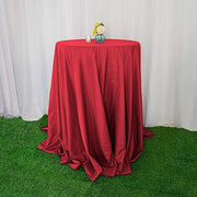 120" Polyester Round Tablecloth Wedding Party Table Linens
