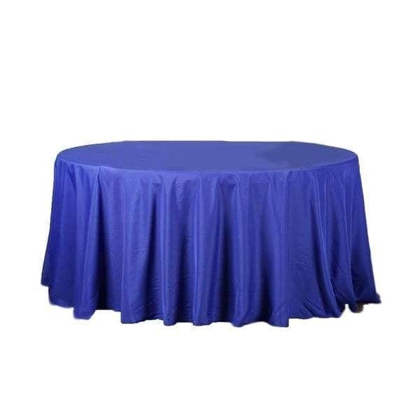 120" Polyester Round Tablecloth Wedding Party Table Linens