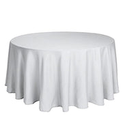 120" Polyester Round Tablecloth Wedding Party Table Linens