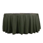 120" Polyester Round Tablecloth Wedding Party Table Linens