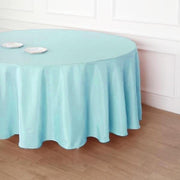 120" Polyester Round Tablecloth Wedding Party Table Linens