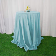 120" Polyester Round Tablecloth Wedding Party Table Linens