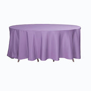 120" Polyester Round Tablecloth Wedding Party Table Linens