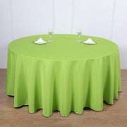 120" Polyester Round Tablecloth Wedding Party Table Linens