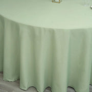 120" Polyester Round Tablecloth Wedding Party Table Linens