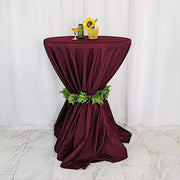 120" Polyester Round Tablecloth Wedding Party Table Linens