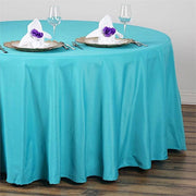120" Polyester Round Tablecloth Wedding Party Table Linens