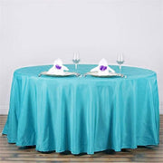 120" Polyester Round Tablecloth Wedding Party Table Linens