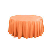 120" Polyester Round Tablecloth Wedding Party Table Linens