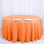 120" Polyester Round Tablecloth Wedding Party Table Linens