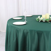120" Polyester Round Tablecloth Wedding Party Table Linens