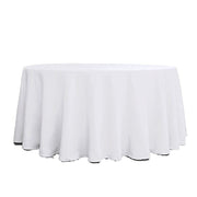 120" Polyester Round Tablecloth Wedding Party Table Linens