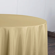 120" Polyester Round Tablecloth Wedding Party Table Linens