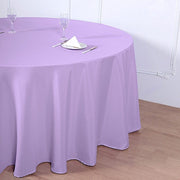 120" Polyester Round Tablecloth Wedding Party Table Linens