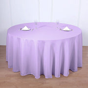 120" Polyester Round Tablecloth Wedding Party Table Linens