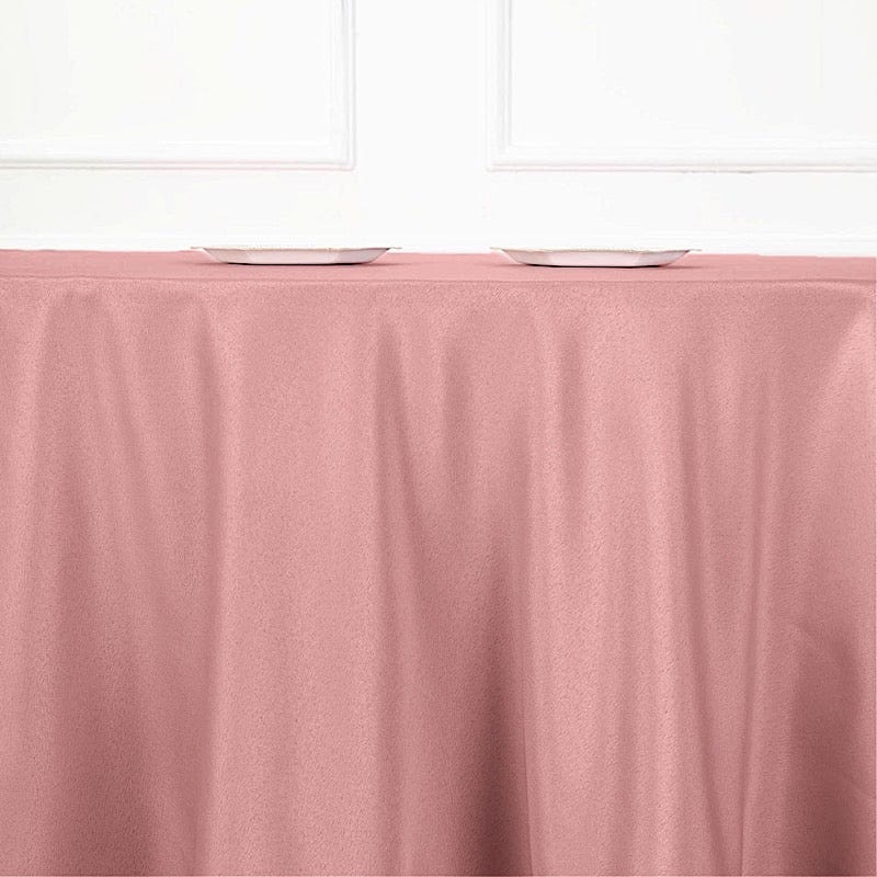 120" Polyester Round Tablecloth Wedding Party Table Linens