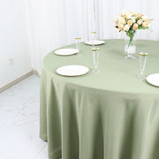 120" Polyester Round Tablecloth Wedding Party Table Linens