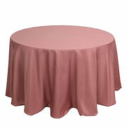 120" Polyester Round Tablecloth Wedding Party Table Linens