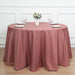 120" Polyester Round Tablecloth Wedding Party Table Linens TAB_120_CRS_POLY