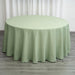 120" Polyester Round Tablecloth Wedding Party Table Linens TAB_120_SAGE_POLY