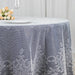 120" Premium Lace Round Tablecloth
