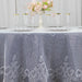 120" Premium Lace Round Tablecloth