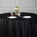 120" Round Premium Velvet Tablecloth - Black TAB_VEL_120_BLK