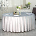 120" Round Premium Velvet Tablecloth - Silver Light Gray TAB_VEL_120_SILV