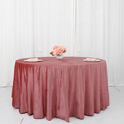 120" Round Premium Velvet Tablecloth