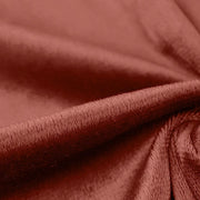 120" Round Premium Velvet Tablecloth