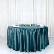 120" Round Premium Velvet Tablecloth