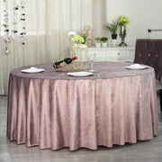 120" Round Premium Velvet Tablecloth