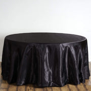120" Satin Round Tablecloth Wedding Party Table Linens