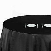 120" Satin Round Tablecloth Wedding Party Table Linens