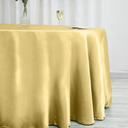 120" Satin Round Tablecloth Wedding Party Table Linens