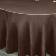 120" Satin Round Tablecloth Wedding Party Table Linens