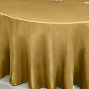 120" Satin Round Tablecloth Wedding Party Table Linens