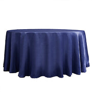 120" Satin Round Tablecloth Wedding Party Table Linens