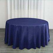 120" Satin Round Tablecloth Wedding Party Table Linens