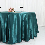 120" Satin Round Tablecloth Wedding Party Table Linens