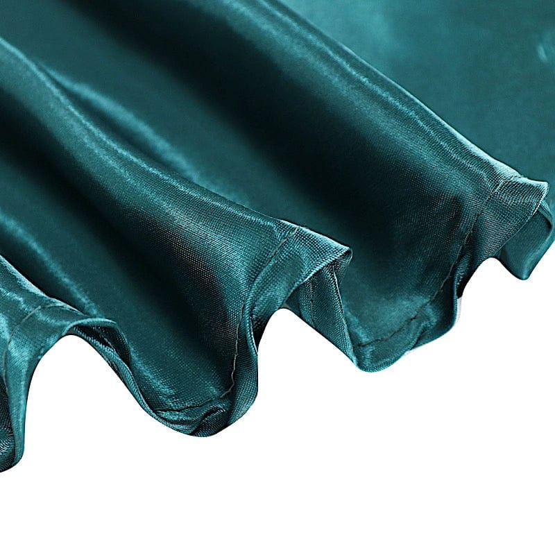 120" Satin Round Tablecloth Wedding Party Table Linens