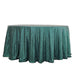 120" Sequined Round Tablecloth - Hunter Green TAB_02_120_HUNT