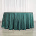120" Sequined Round Tablecloth - Hunter Green TAB_02_120_HUNT