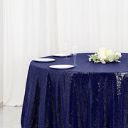 120" Sequined Round Tablecloth