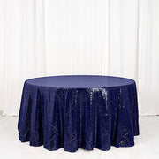120" Sequined Round Tablecloth
