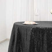 120" Sequined Round Tablecloth