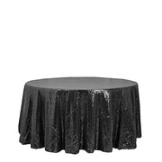 120" Sequined Round Tablecloth