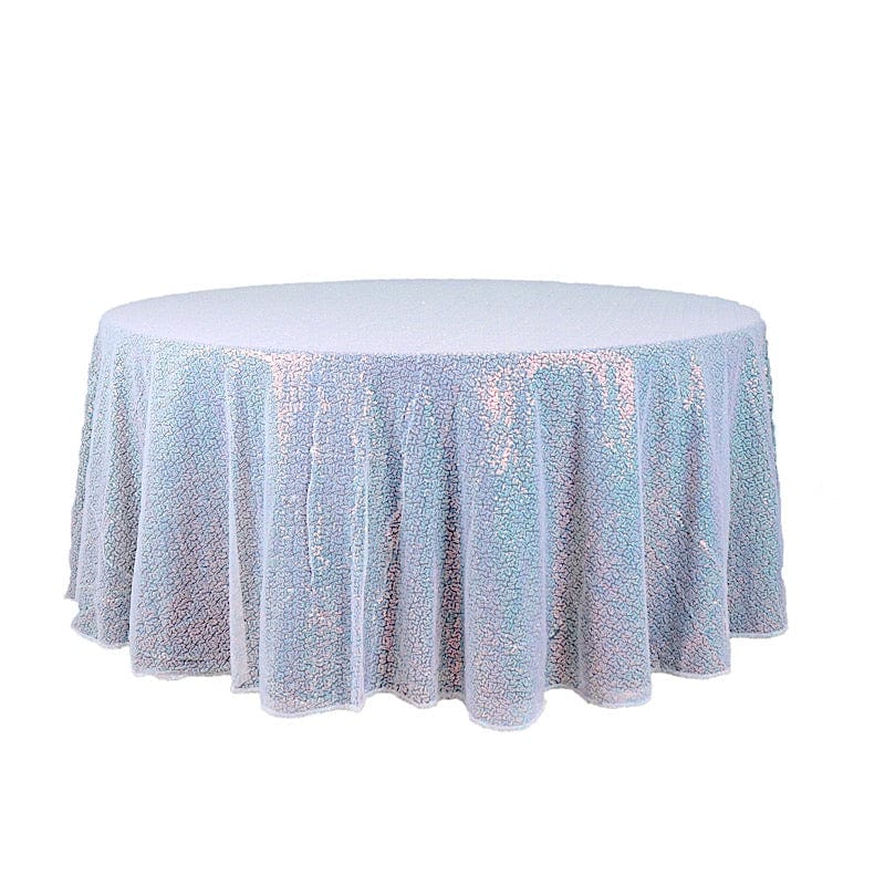 120" Sequined Round Tablecloth