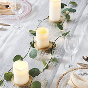 12x108" Glitter Geometric Honeycomb Paper Disposable Table Runner Roll